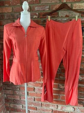 Women’s Coral Zip Jacket & Pants Set